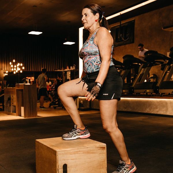 Person feeling energetic after a cardio workout session outdoors.